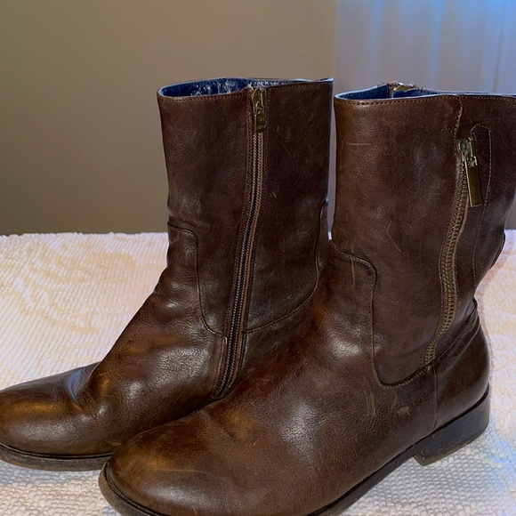 Vero Cuoio Shoes - Leather Vero Cuoio Italian Boots size 37 1/2